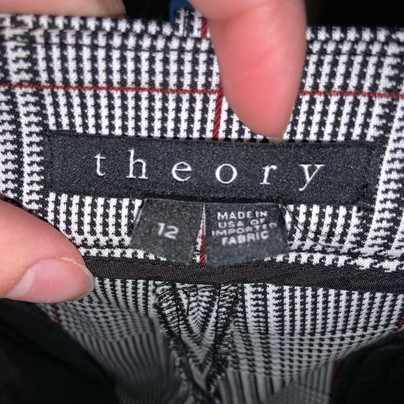 Theory Trecca CL pants in Brant check - Picture 13 of 15